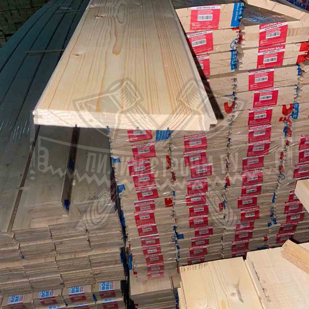 Имитация бруса сорт А 21х190х3000 мм Хвоя
