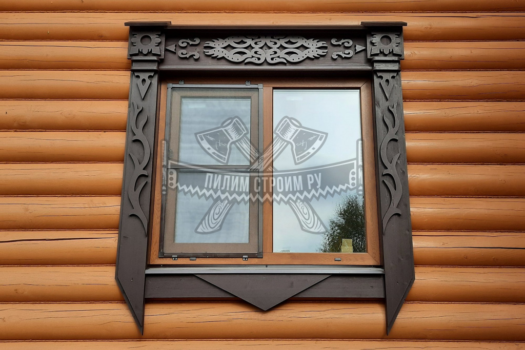 Деревянные наличники на окна Деревянные наличники на окна