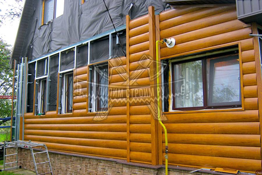 Обшивка дома блок хаусом Обшивка дома блок хаусом