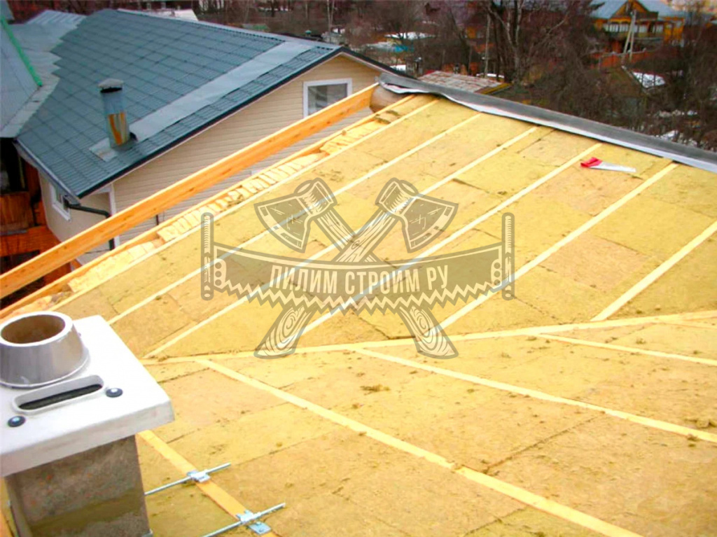 Теплоизоляция кровли Теплоизоляция кровли