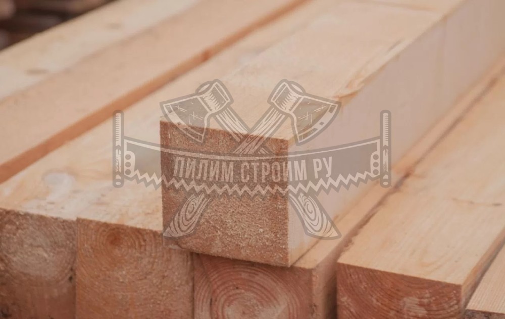 Брус естественной влажности